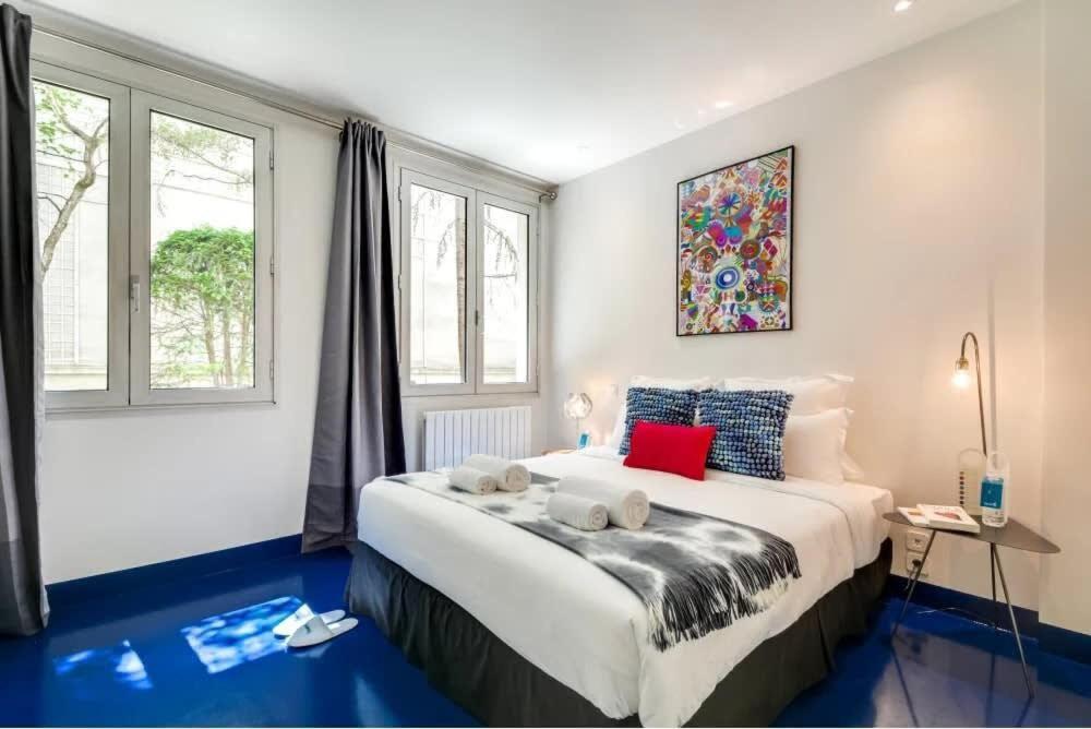 Modern & Colourful 3Bd For 9 Guests In Le Marais! Apartment Paris Exterior photo